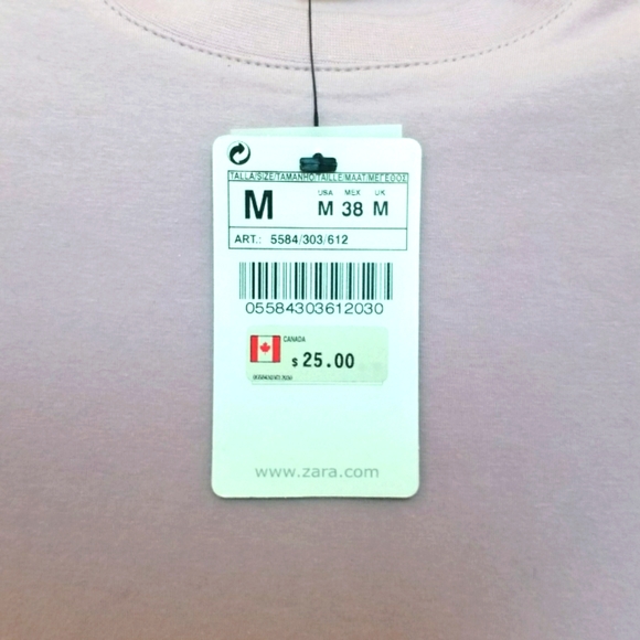 ZARA T-Shirt Men's Cotton - Picture 3 of 4